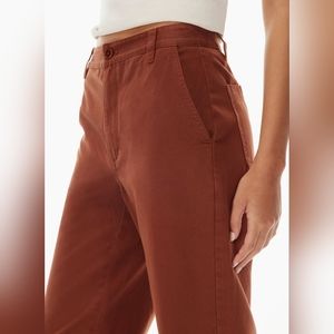 Aritzia Sunday Best Jaden Pant in Cognac (EUC)